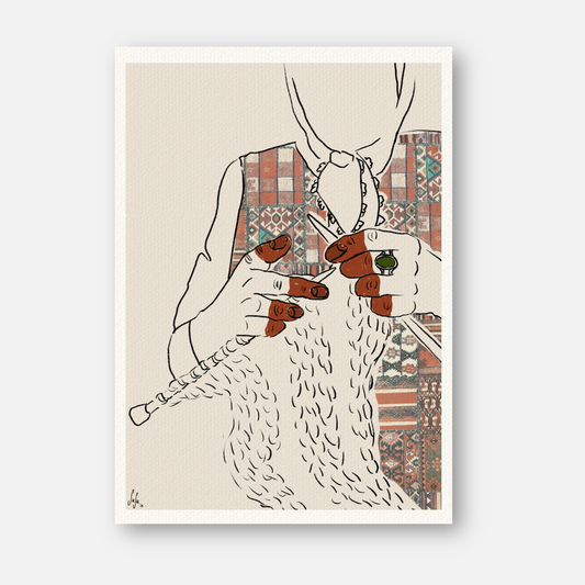 nine knitting
